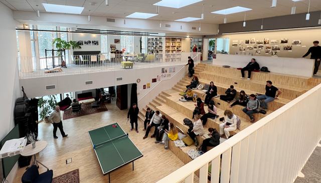 Освітньо-відпочинковий простір в естонській школі